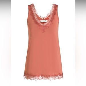 Rosemunde from Copenhagen Pink Lace Camisole